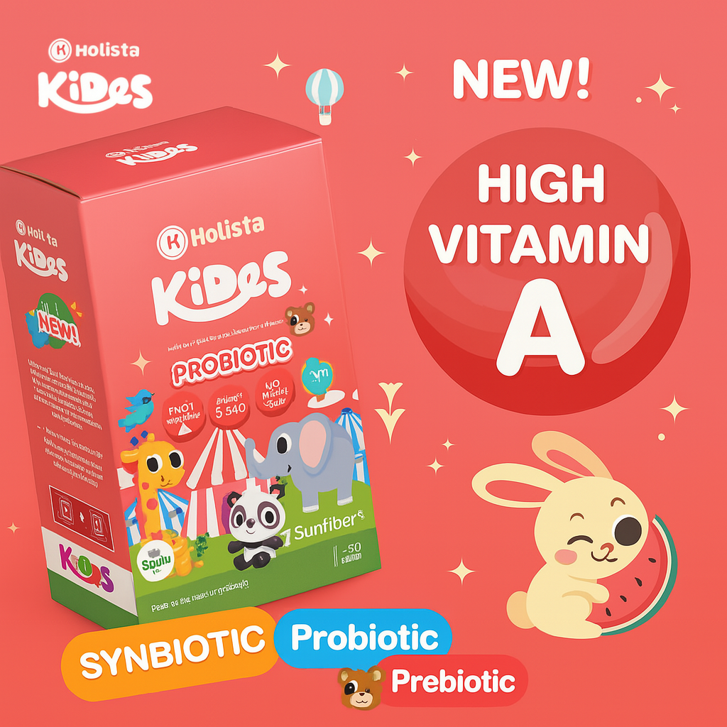 HOLISTA KiDeS – Watermelon Flavour  + Eye Support with Vitamin A